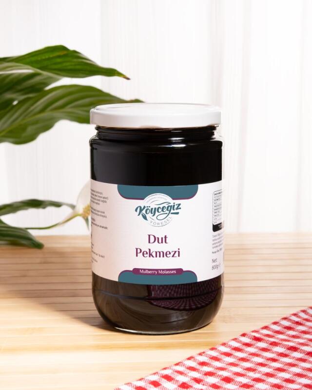 Kb Köyceğiz Yöresel Dut Pekmezi 800 G Cam Kavanoz - 1