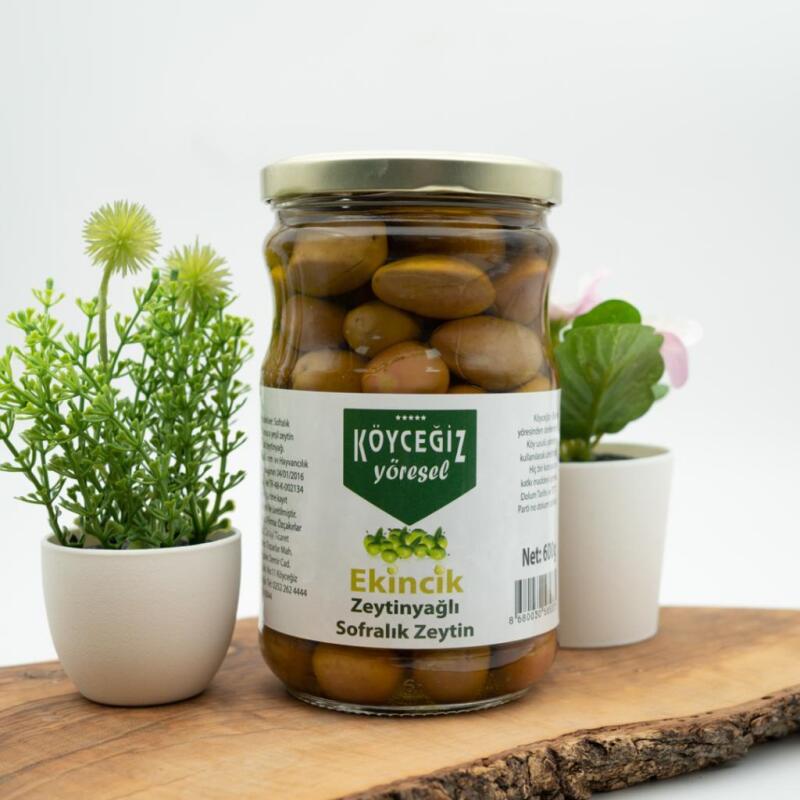 Kb Köyceğiz Yöresel Ekincik Sofralık Zeytin 600 G - Köyceğiz Yöresel