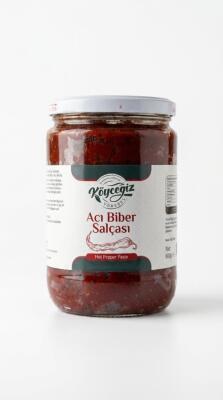 Kb KÖYCEĞİZ YÖRESEL ACI BİBER SALÇASI 600 G - 3