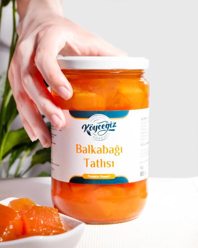 Kb Köyceğiz Yöresel Bal Kabağı Reçeli 800 G Cam Kavanoz - 4