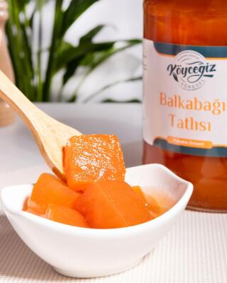 Kb Köyceğiz Yöresel Bal Kabağı Reçeli 800 G Cam Kavanoz - 5