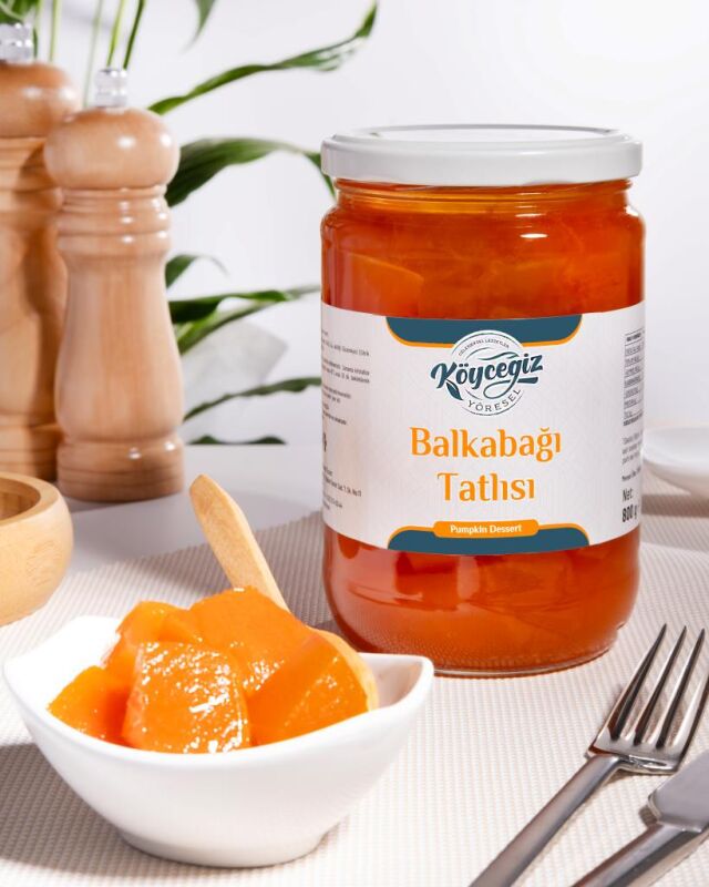 Kb Köyceğiz Yöresel Bal Kabağı Reçeli 800 G Cam Kavanoz - Köyceğiz Yöresel