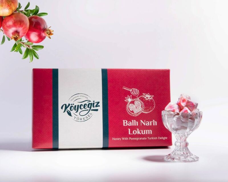 Kb Köyceğiz Yöresel Ballı Narlı Lokum 500 G - Kb Köyceğiz Yöresel