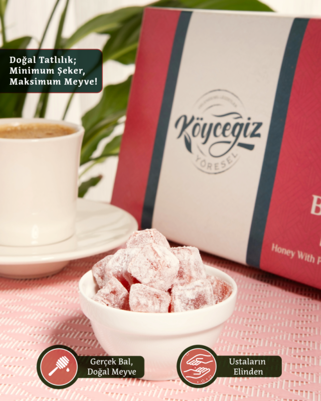 Kb Köyceğiz Yöresel Ballı Narlı Lokum 500 G - 2