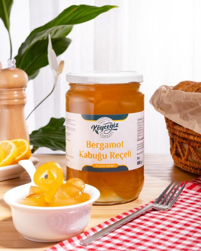 Kb Köyceğiz Yöresel Bergamot Reçeli 800 G Cam Kavanoz - Köyceğiz Yöresel