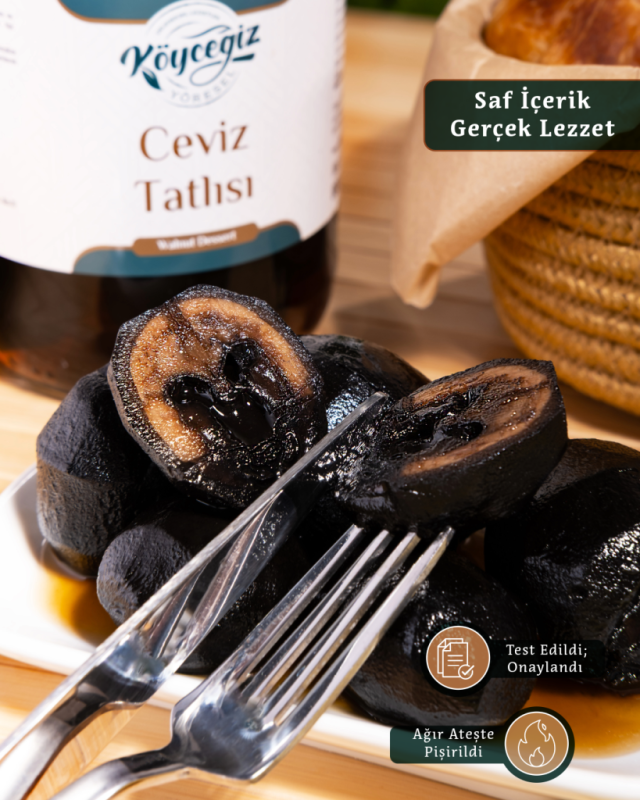 Kb Köyceğiz Yöresel Ceviz Tatlısı 800 G Cam Kavanoz - 2