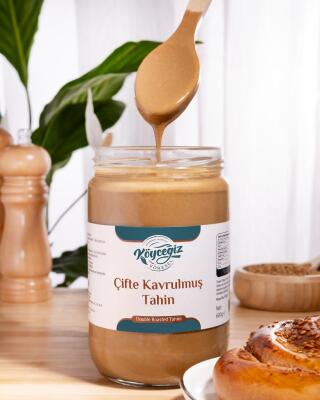Kb Köyceğiz Yöresel Çifte Kavrulmuş Tahin 600 G Cam Kavanoz - 3
