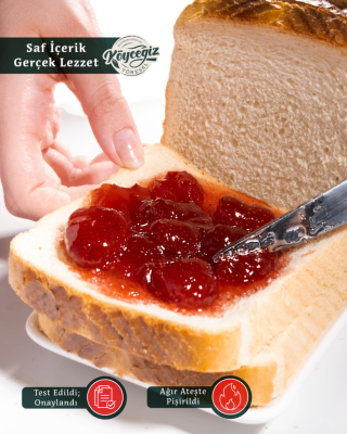 Kb Köyceğiz Yöresel Çilek Reçeli 800 G Cam Kavanoz - 2