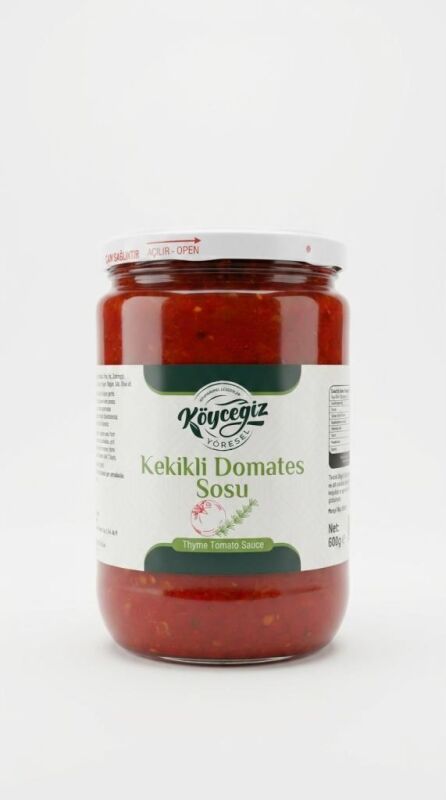 Kb Köyceğiz Yöresel Kekikli Domates Sosu 600 G - 2