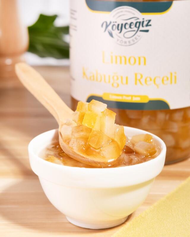 Kb Köyceğiz Yöresel Limon Kabuğu Reçeli 800 G Cam Kavanoz - 4