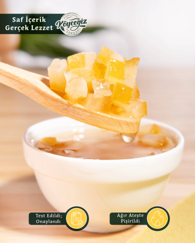 Kb Köyceğiz Yöresel Limon Kabuğu Reçeli 800 G Cam Kavanoz - 2