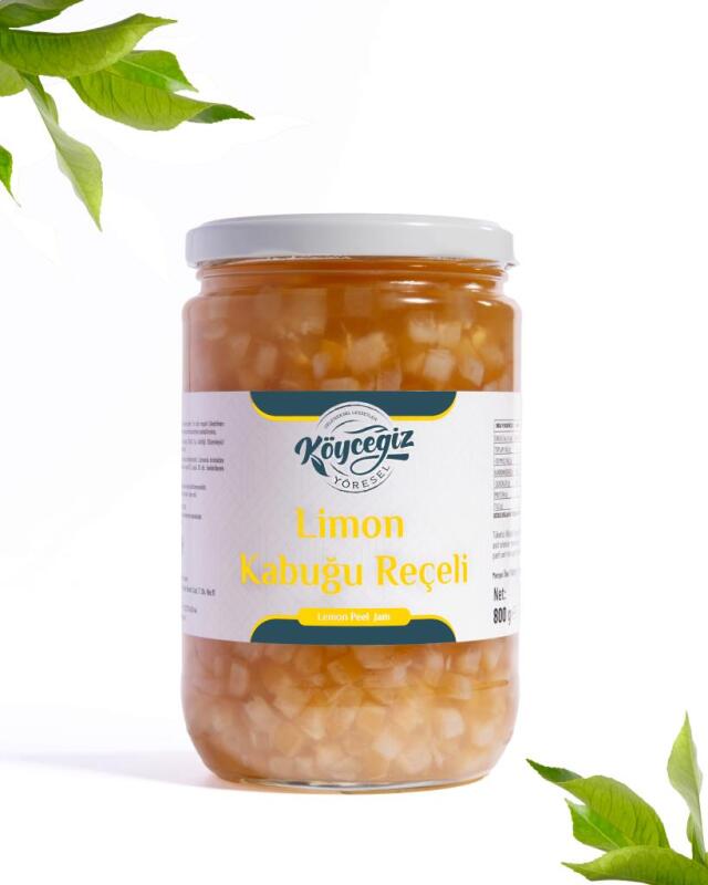 Kb Köyceğiz Yöresel Limon Kabuğu Reçeli 800 G Cam Kavanoz - 3