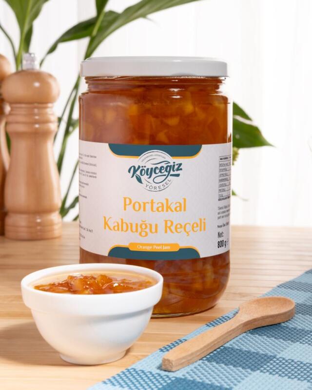 Kb Köyceğiz Yöresel Portakal Kabuğu Reçeli 800 G Cam Kavanoz - Köyceğiz Yöresel