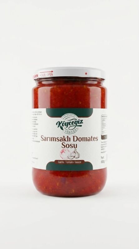 Kb Köyceğiz Yöresel Sarımsaklı Domates Sosu 600 G - 2