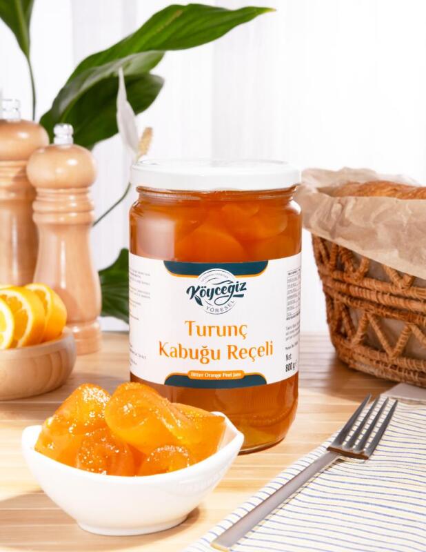 Kb Köyceğiz Yöresel Turunç Kabuğu Reçeli 800 G Cam Kavanoz - Köyceğiz Yöresel