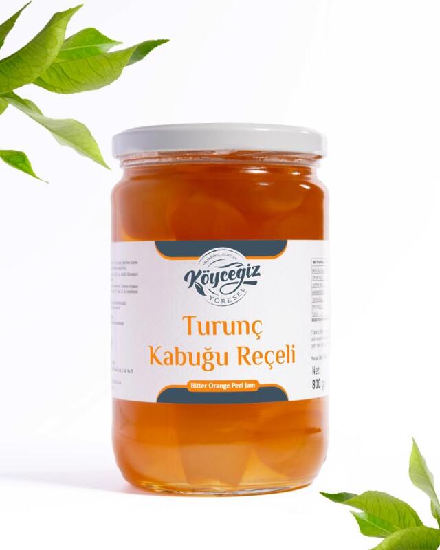 Kb Köyceğiz Yöresel Turunç Kabuğu Reçeli 800 G Cam Kavanoz - 3