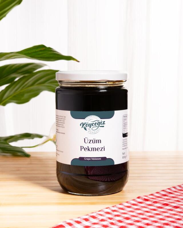Kb Köyceğiz Yöresel Üzüm Pekmezi 800 G Cam Kavanoz - 1