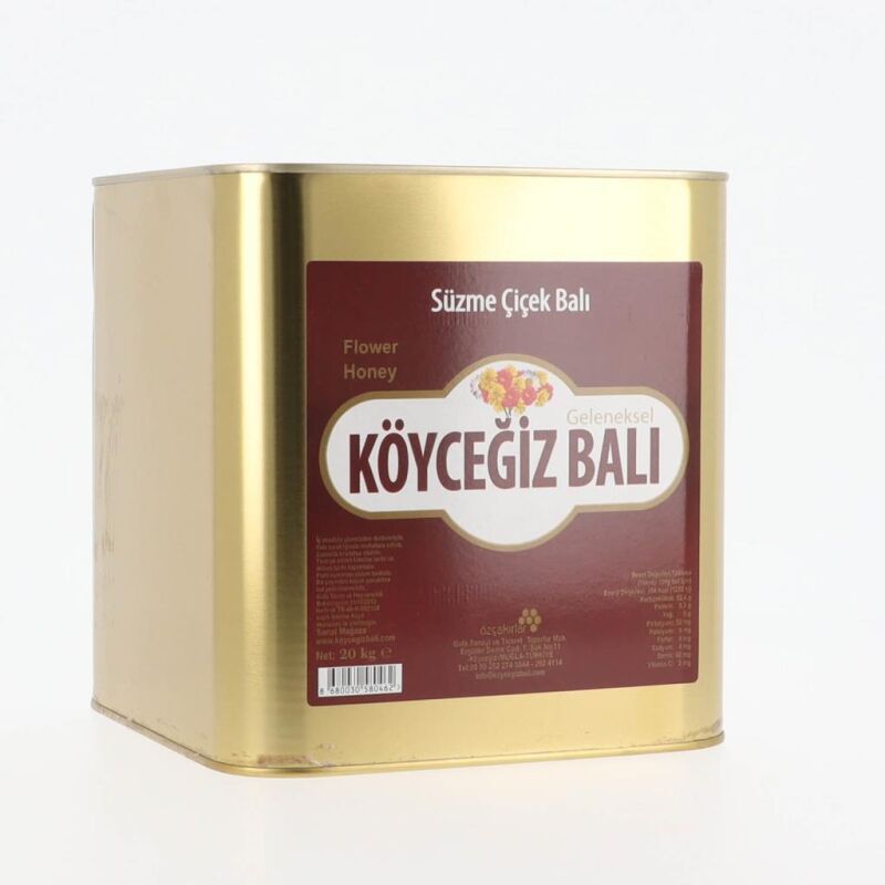 Kb Köyceğiz Balı Çiçek Balı 10 Kg Teneke - Kb Köyceğiz Balı