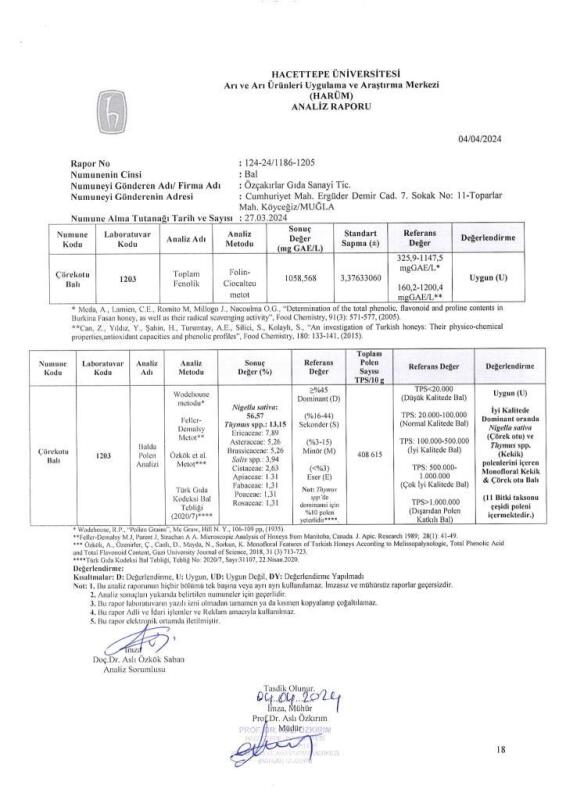 Kb Köyceğiz Balı Çörekotu Balı 330 G Kavanoz - 6