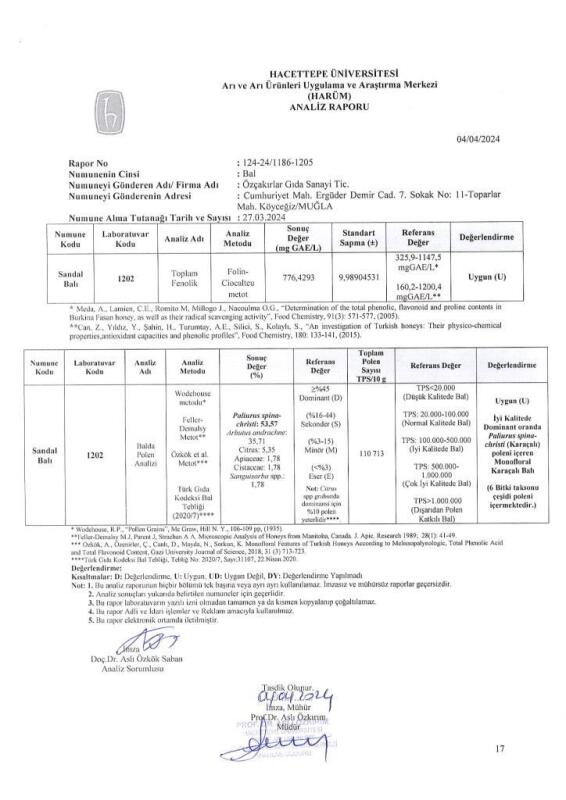 Kb Köyceğiz Balı Narenciye Balı 330 G Cam Kavanoz - 6