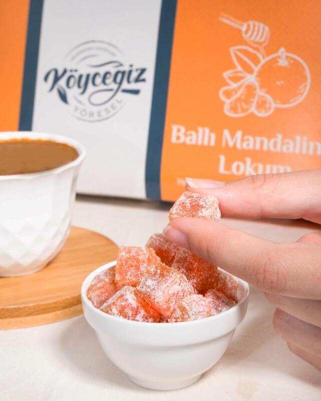 Kb Köyceğiz Yöresel Ballı Mandalinalı Lokum 500 G - 4