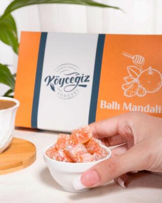 Kb Köyceğiz Yöresel Ballı Mandalinalı Lokum 500 G - 5