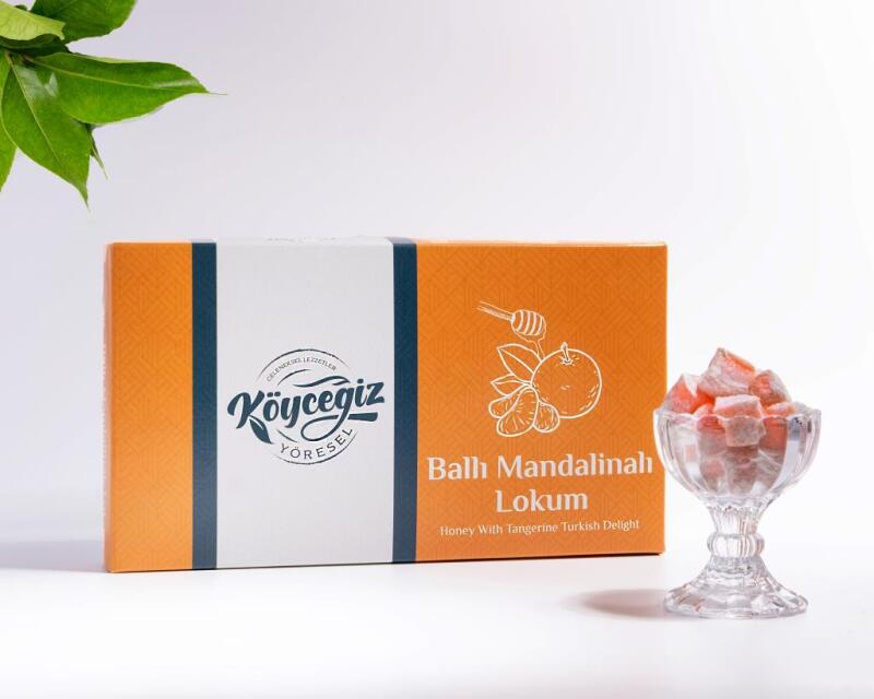 Kb Köyceğiz Yöresel Ballı Mandalinalı Lokum 500 G - Köyceğiz Yöresel
