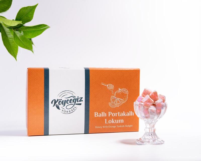 Kb Köyceğiz Yöresel Ballı Portakallı Lokum 500 G - Köyceğiz Yöresel