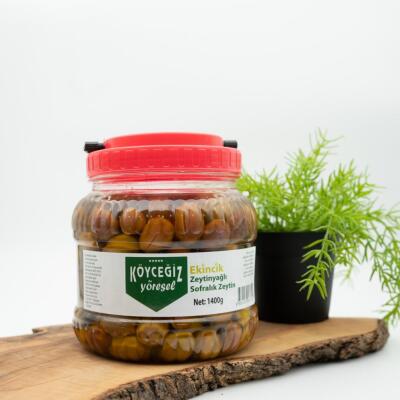 Kb Köyceğiz Yöresel Ekincik Sofralık Zeytin 1400 G - 1