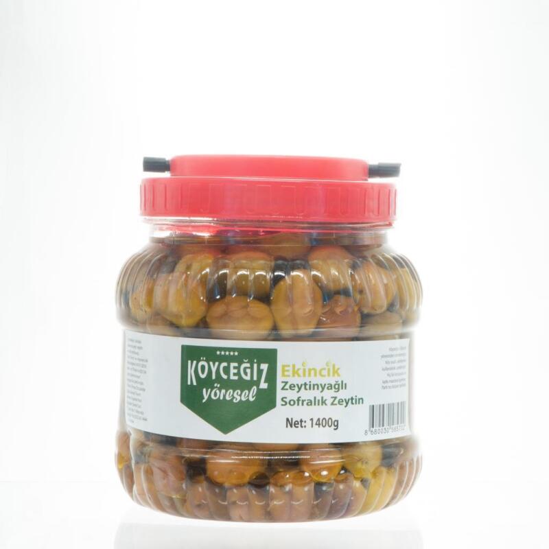 Kb Köyceğiz Yöresel Ekincik Sofralık Zeytin 1400 G - 3