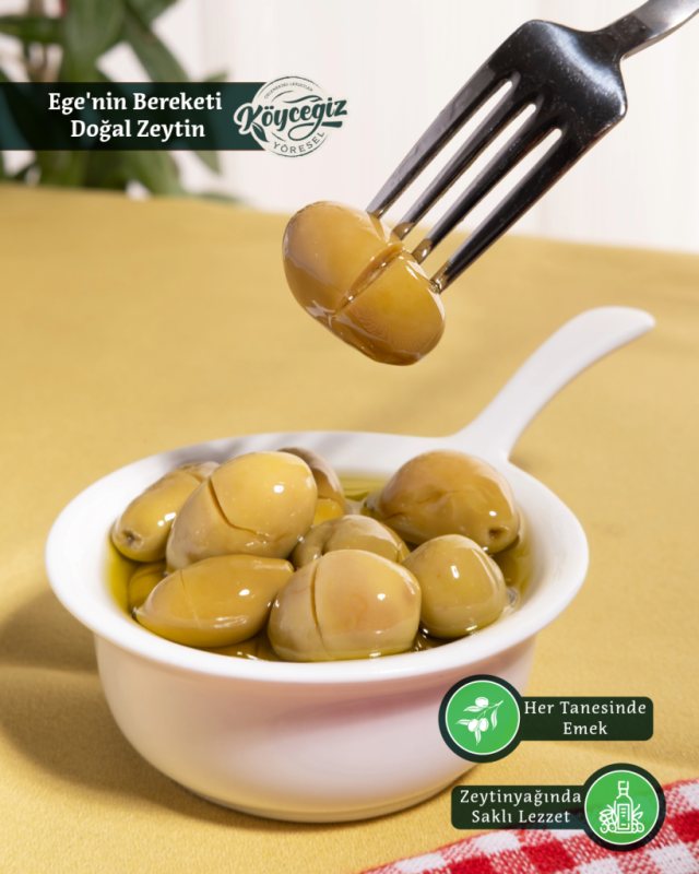 Kb Köyceğiz Yöresel Ekincik Sofralık Zeytin 1400 G - 2