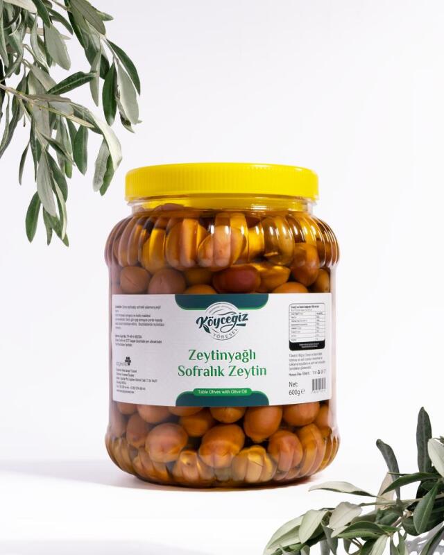 Kb Köyceğiz Yöresel Ekincik Sofralık Zeytin 2000 G - Köyceğiz Yöresel