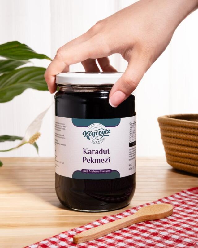 Kb Köyceğiz Yöresel Karadut Pekmezi 800 G Cam Kavanoz - 4