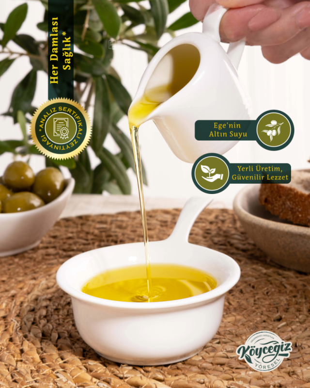 Kb Köyceğiz Yöresel Naturel Sızma Zeytinyağı 3 Lt - 2