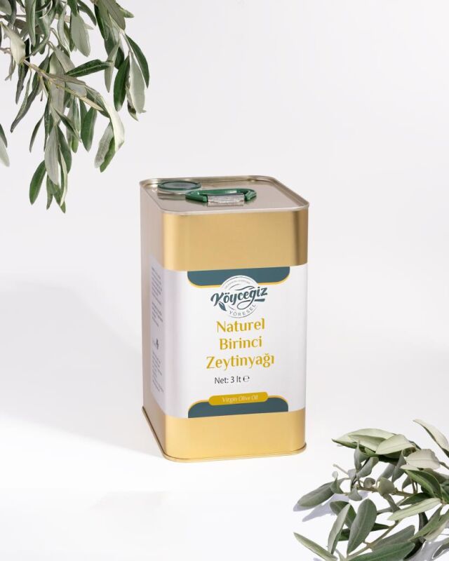 Kb Köyceğiz Yöresel Naturel Birinci Zeytinyağı 3 Lt - Kb Köyceğiz Yöresel