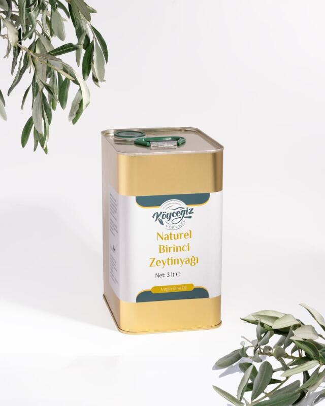 Kb Köyceğiz Yöresel Naturel Birinci Zeytinyağı 3 Lt - 1