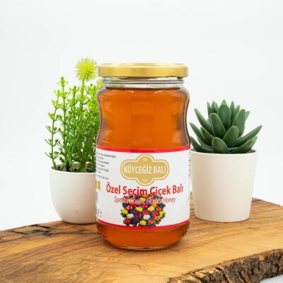 Kb Köyceğiz Balı Özel Seçim Çiçek Balı 450 G Cam - 1